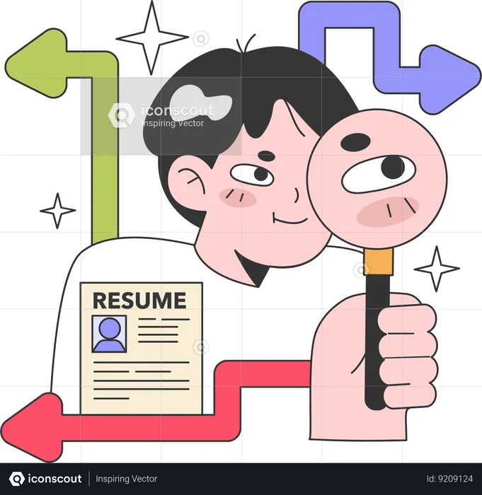 Analyse de CV  Illustration