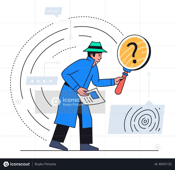 Cyber Security  Illustration