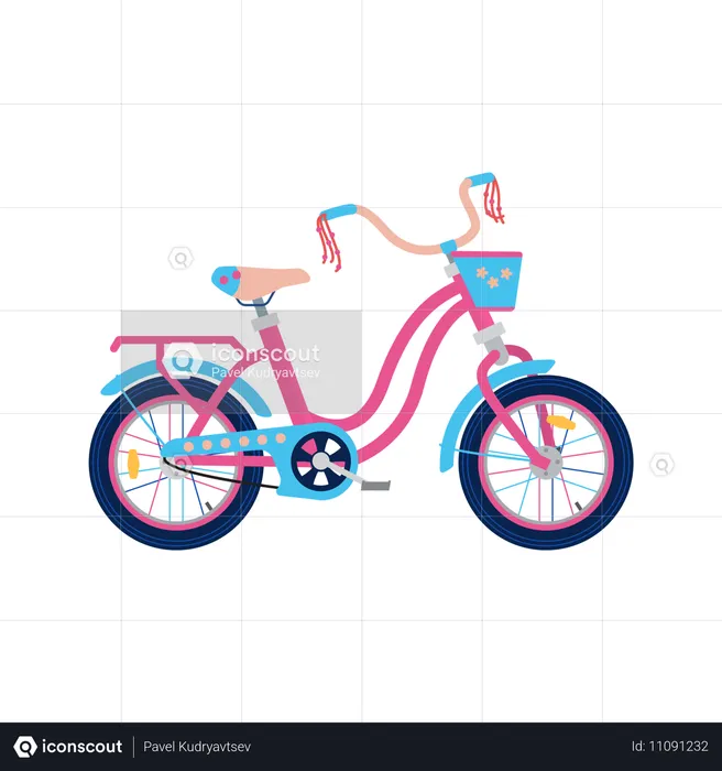 Cycle pour enfants  Illustration