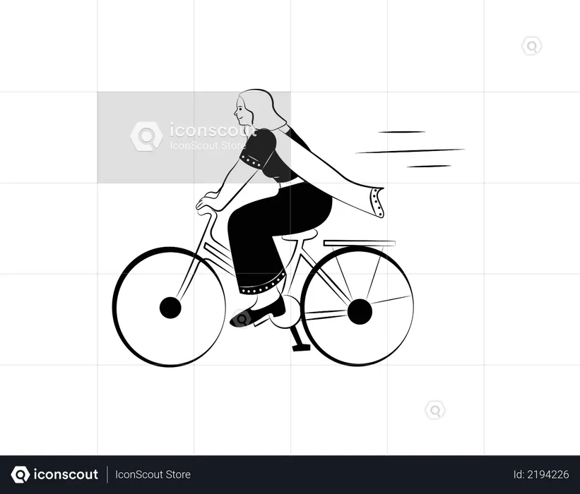 Cyclisme féminin  Illustration
