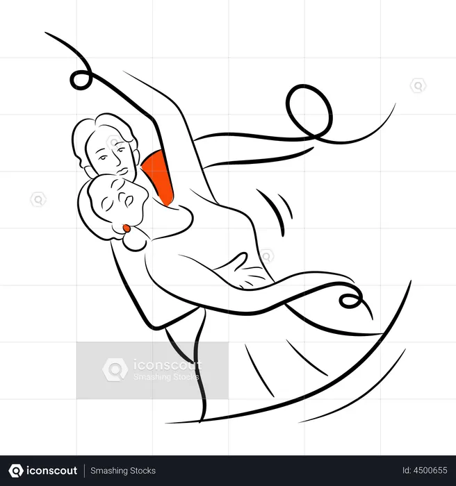 Dance Move  Illustration