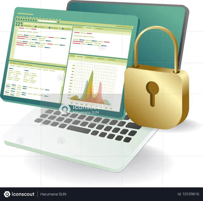Dashboard for Analyzing Computer Security Data  Illustration