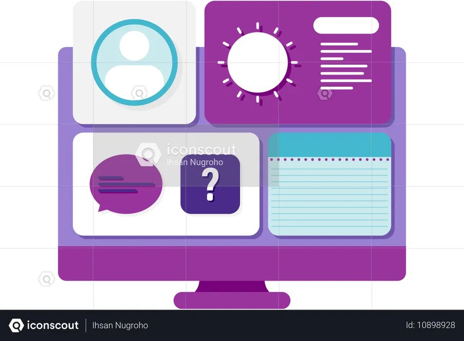 Dashboard widget  Illustration