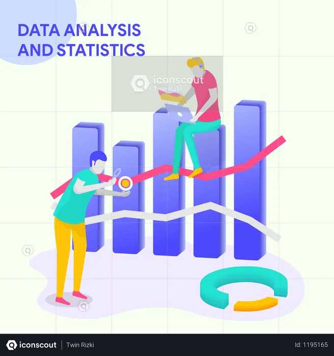 DATA ANALYSIS & STATISTICS  Illustration