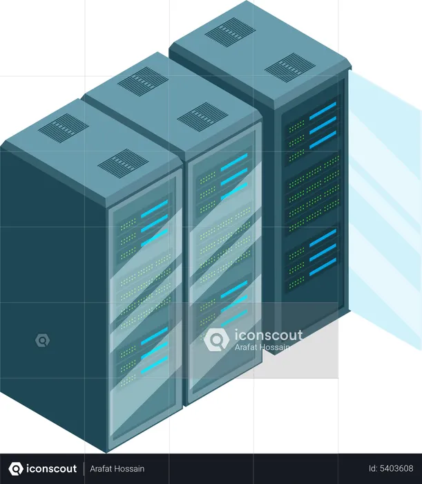 Data center  Illustration