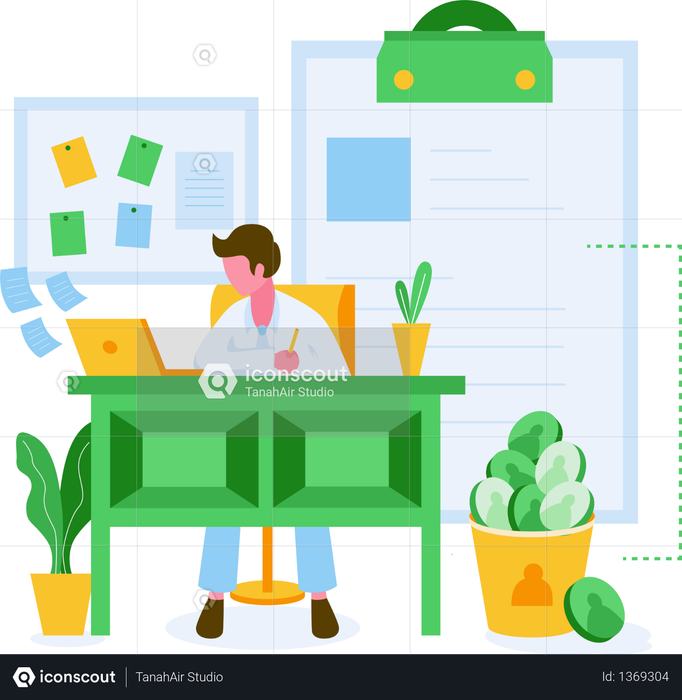 Best Premium Data Collection Illustration Concept Illustration download