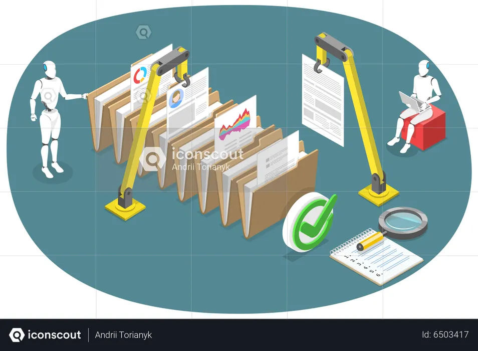 Data Extraction With Rpa  Illustration