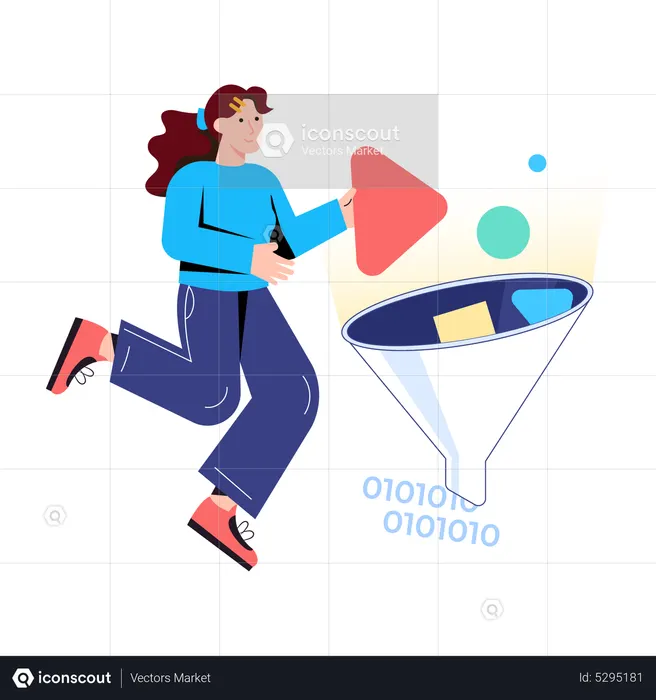 Data Filter  Illustration
