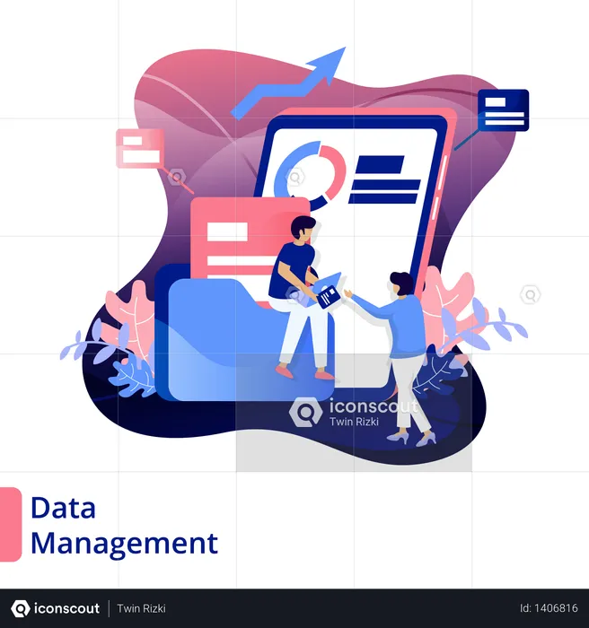 Data Management  Illustration