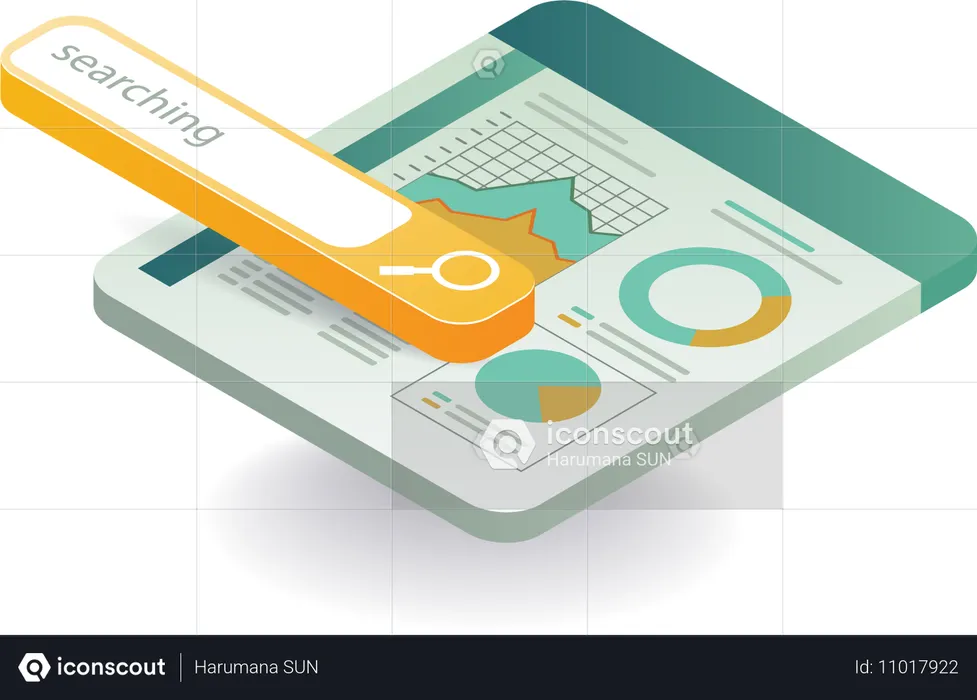 Data management and business research  Illustration