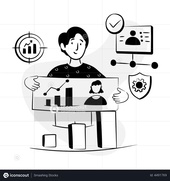 Data Manager  Illustration
