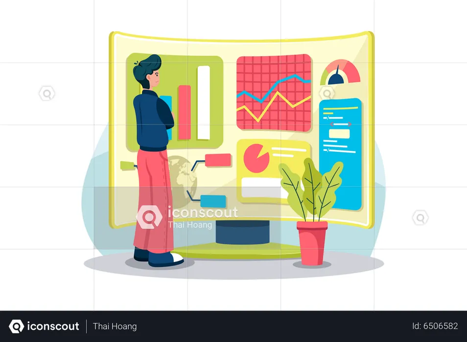 Data Monitoring  Illustration