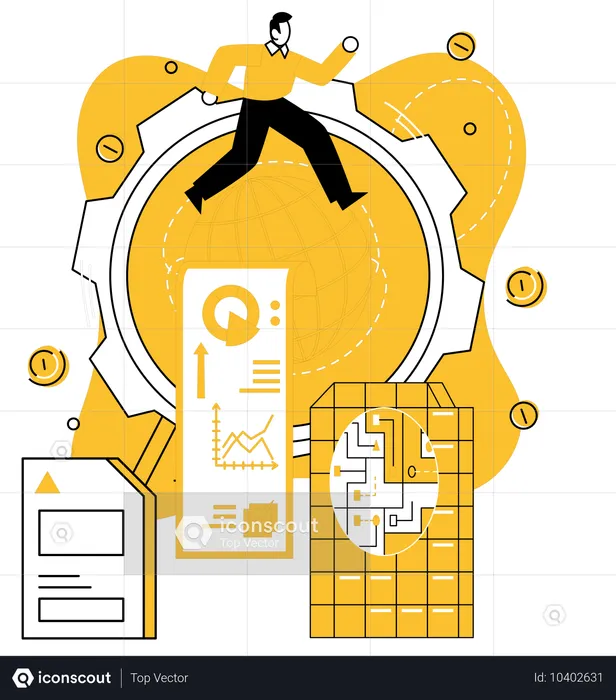 Data Pattern Recognition  Illustration