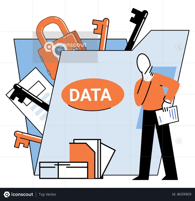 Data privacy  Illustration