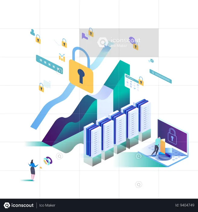 Data Privacy  Illustration