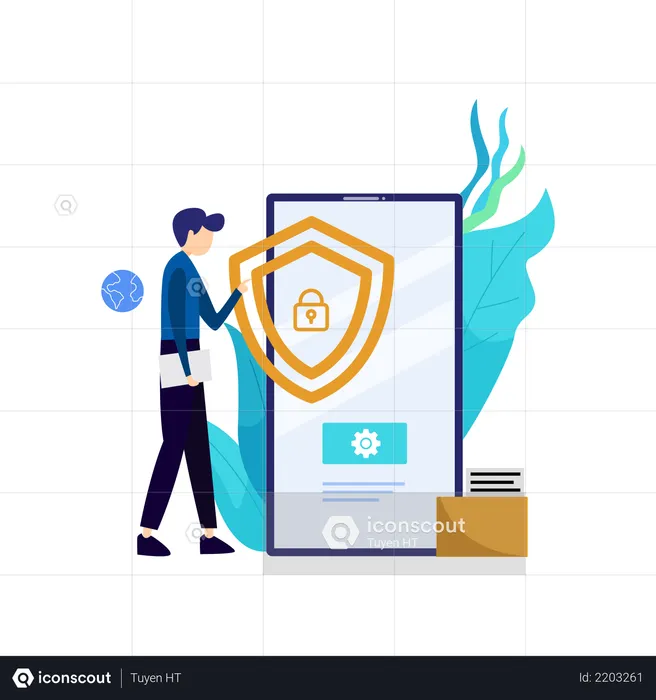 Data Protection  Illustration