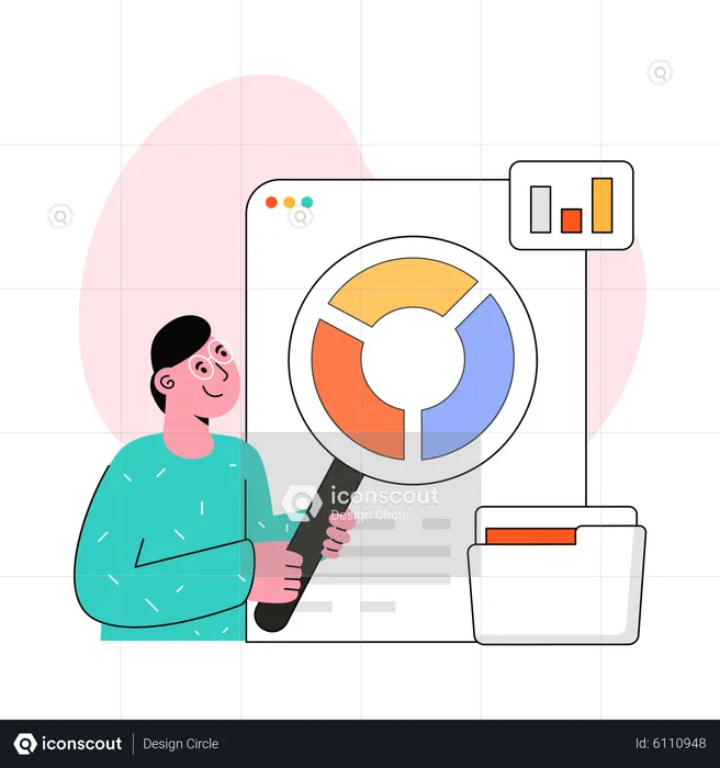 Data Search  Illustration