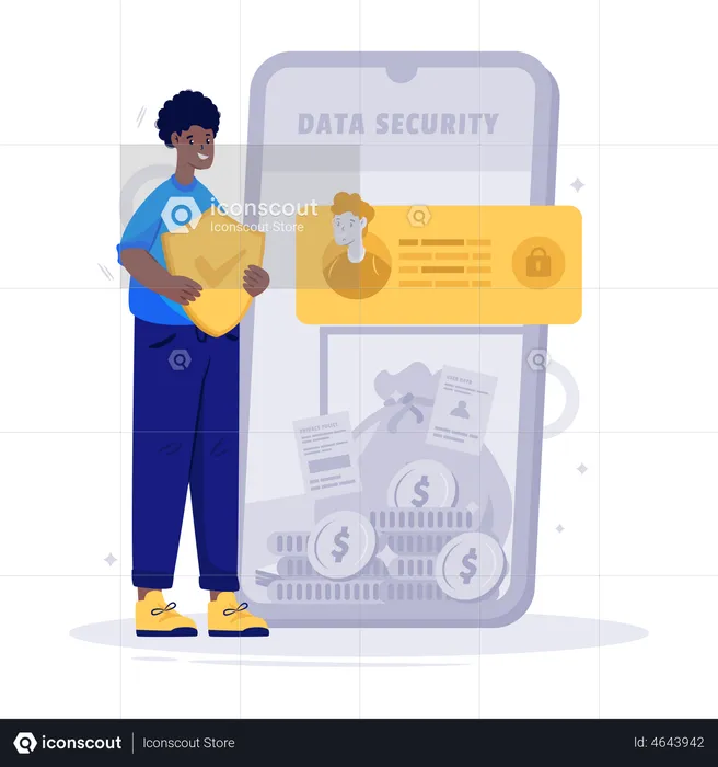 Data security  Illustration