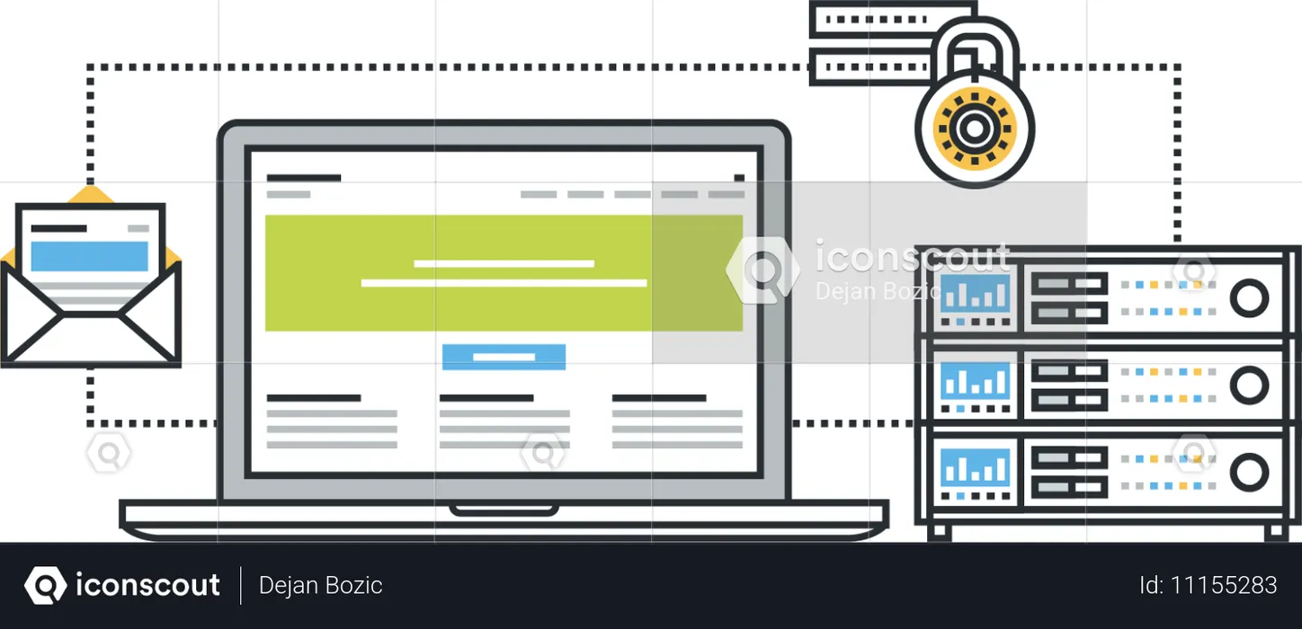 Data security  Illustration