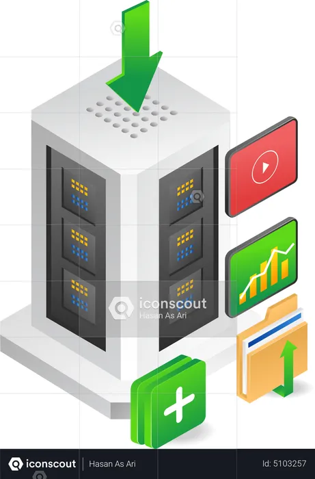 Data server  Illustration