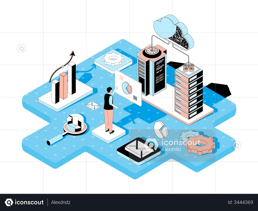 Data Server  Illustration