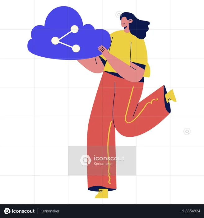 Data Sharing in Cloud  Illustration