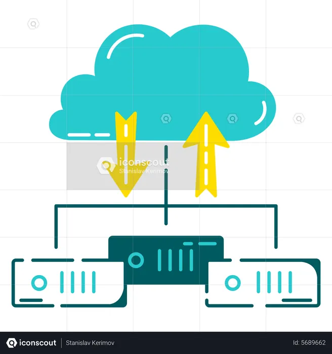 Data sharing in cloud  Illustration
