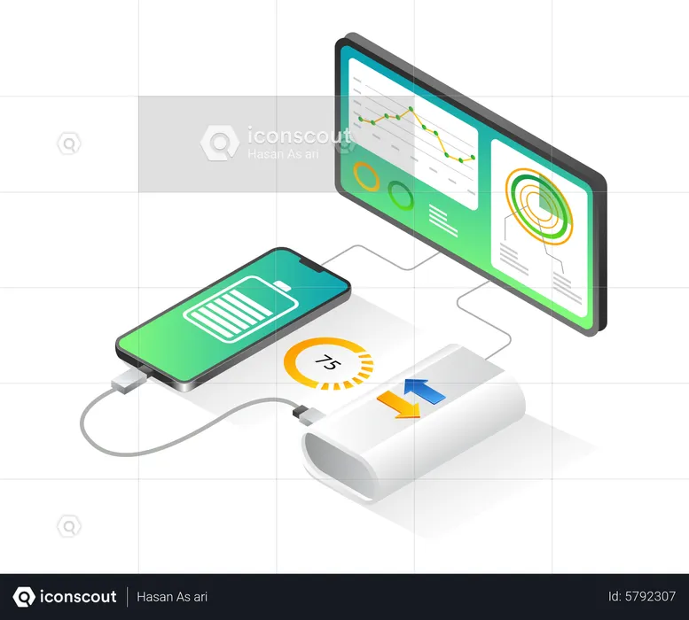 Data Transfer  Illustration