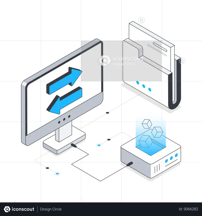 Data Transfer  Illustration