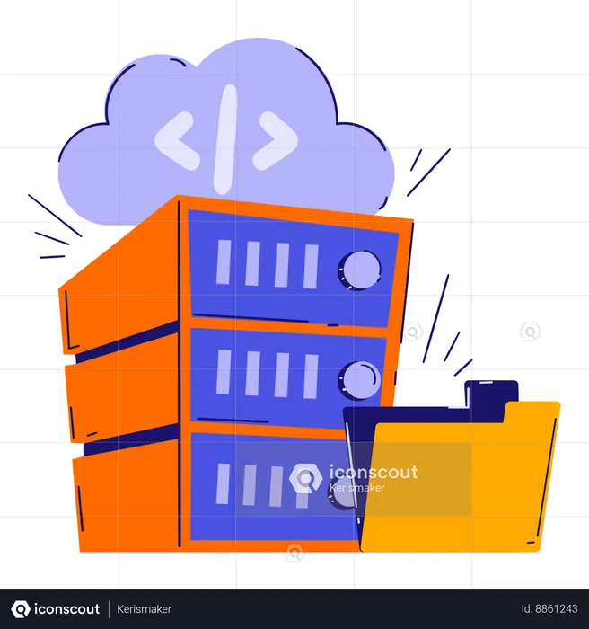 Database management  Illustration