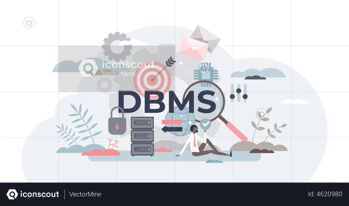 Database management systems  Illustration