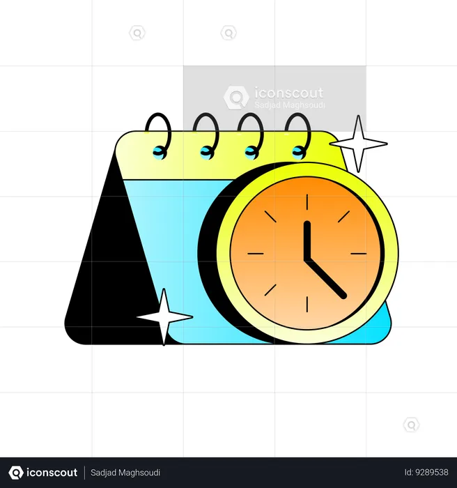 Date Calendar Check  Illustration
