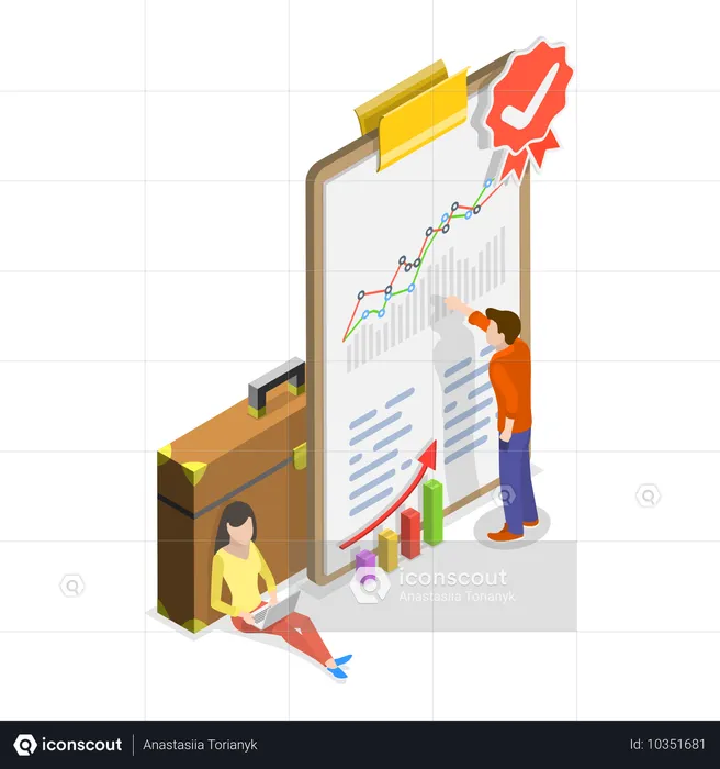 Datenanalyse  Illustration