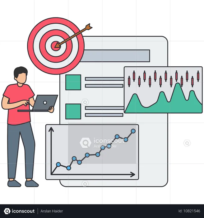 Datenanalyse  Illustration