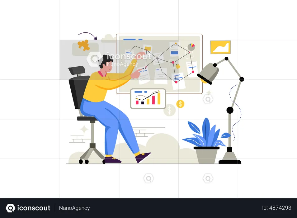 Datenanalyse  Illustration