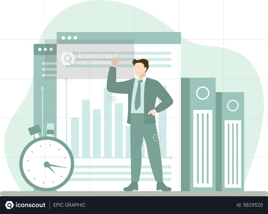 Datenanalyse  Illustration