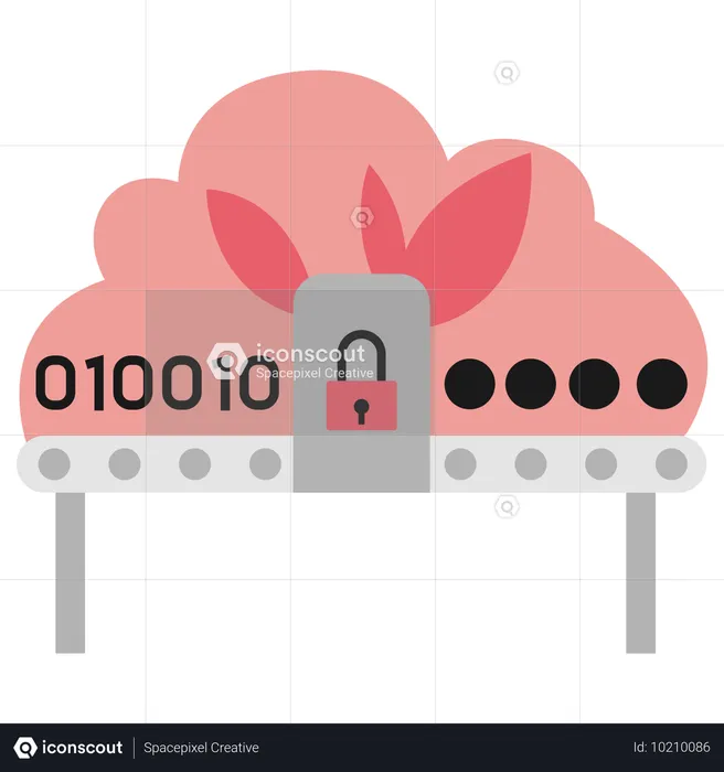 Erkunden von Datensicherheitsoptionen  Illustration