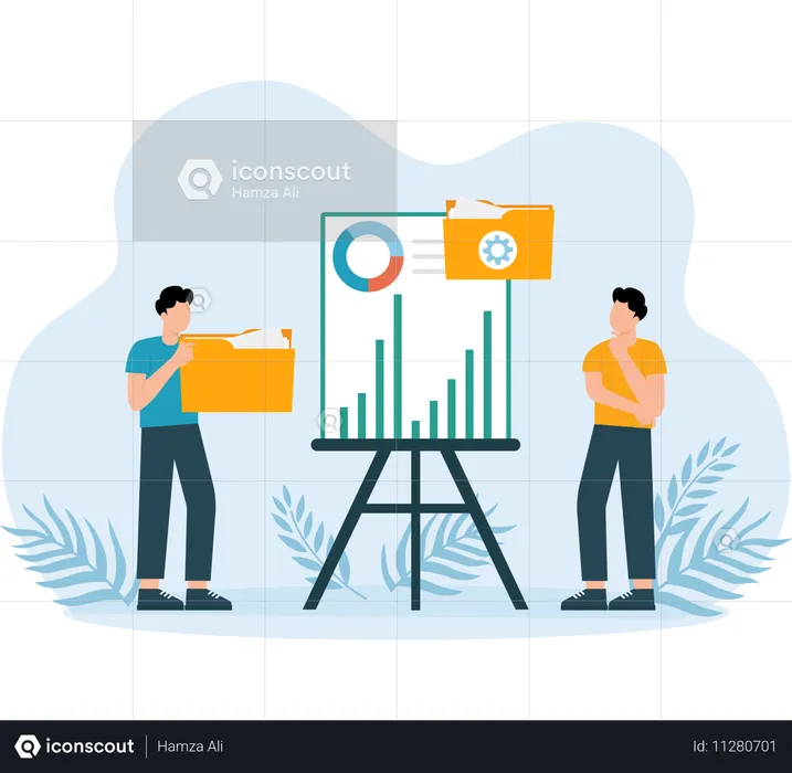 In der Präsentation verwendete Datenverarbeitungstechniken  Illustration