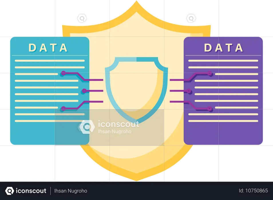 Datos cifrados  Ilustración