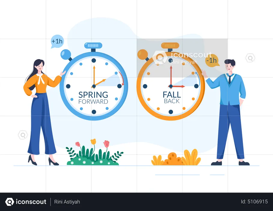 Daylight Saving Time  Illustration