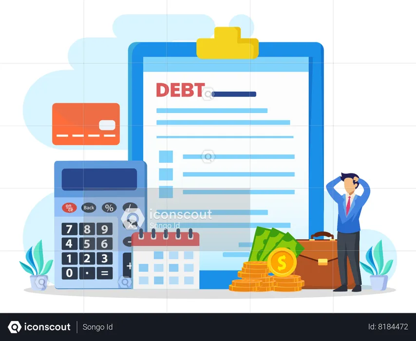 Debt Repayment  Illustration