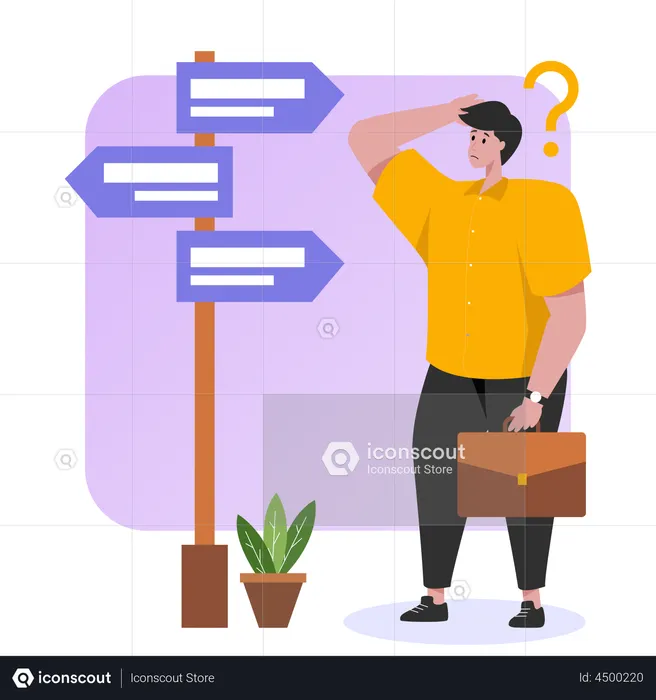 Decision Making Illustration - Free Download Business Illustrations ...