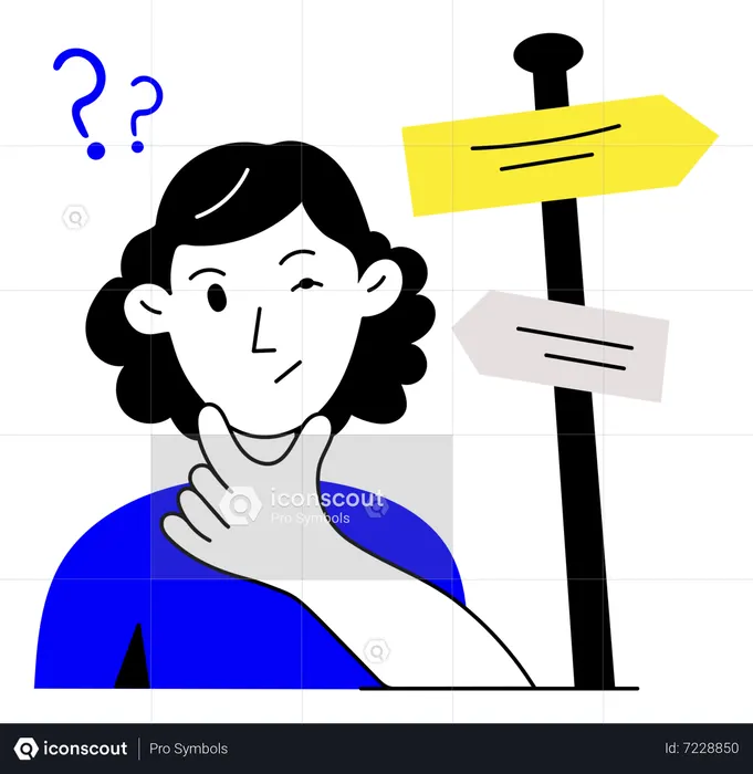 Best Decision Making Illustration download in PNG & Vector format