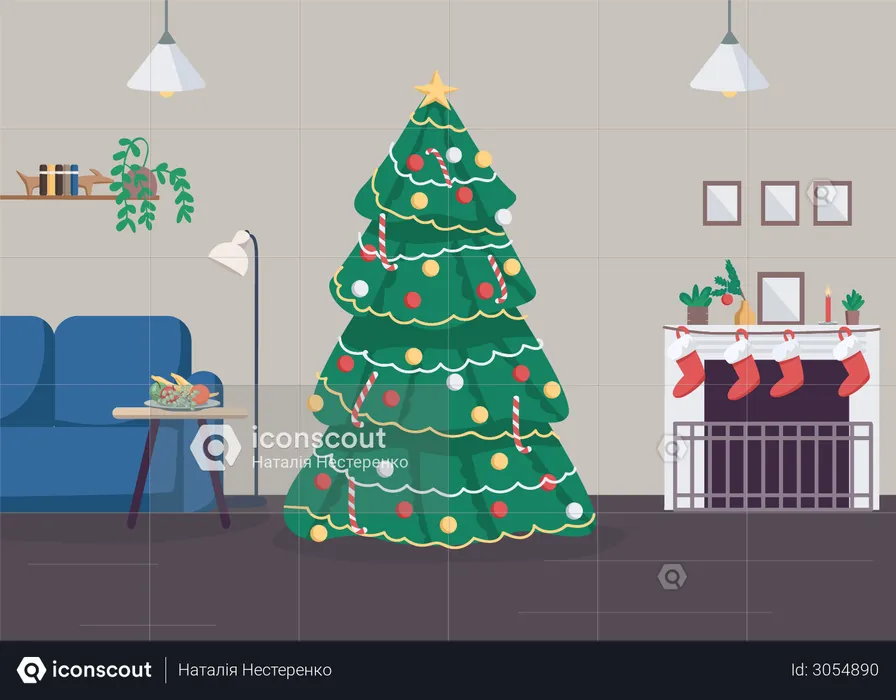 Décoration de Noël  Illustration