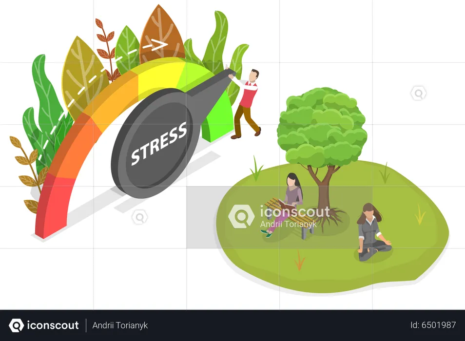 Decrease Emotion Overload  Illustration