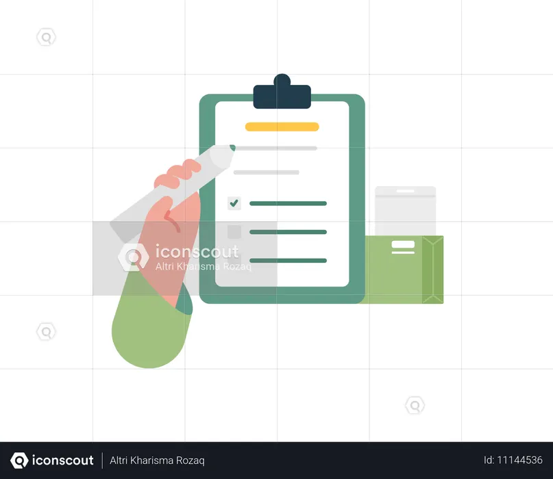 Delivery Checklist  Illustration