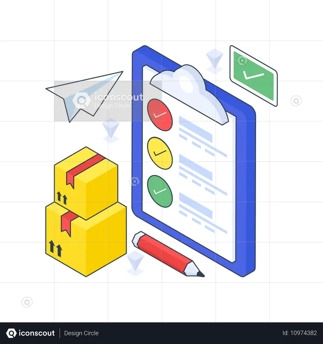 Delivery Checklist  Illustration