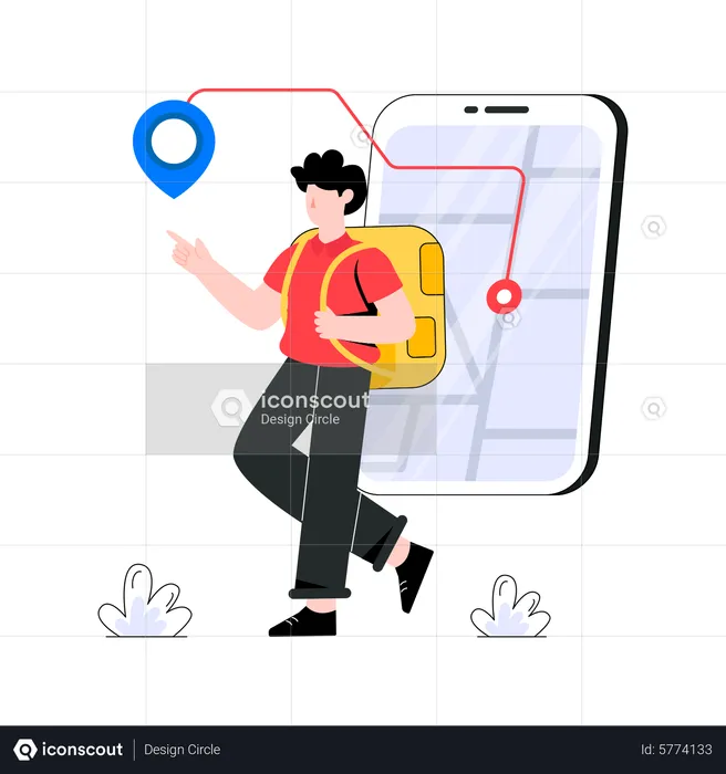 Delivery Location  Illustration