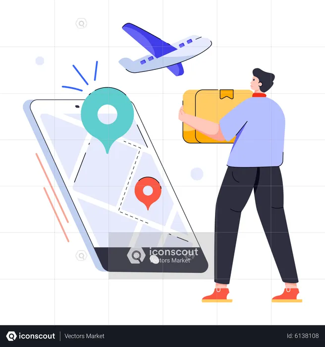 Delivery Location  Illustration