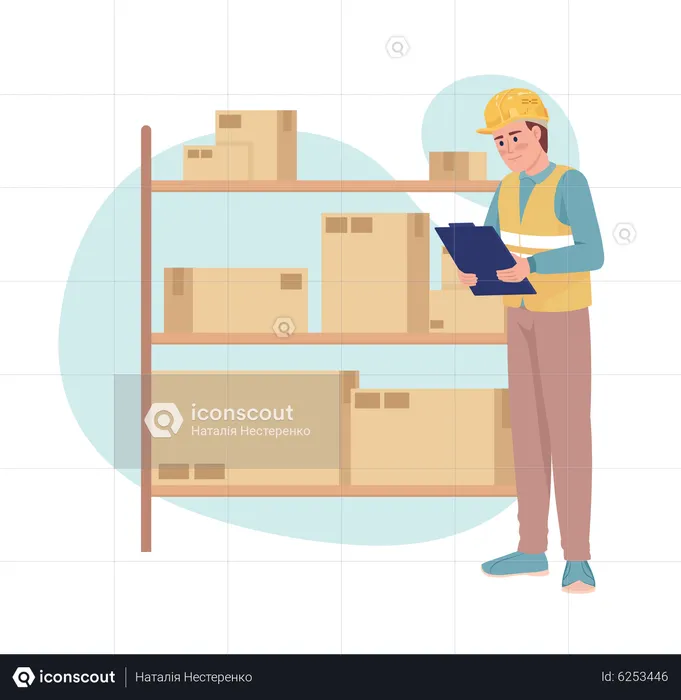 Delivery management  Illustration